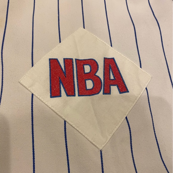 RARE Vintage Starter Detroit Pistons Baseball Jersey - Picture 2 of 6